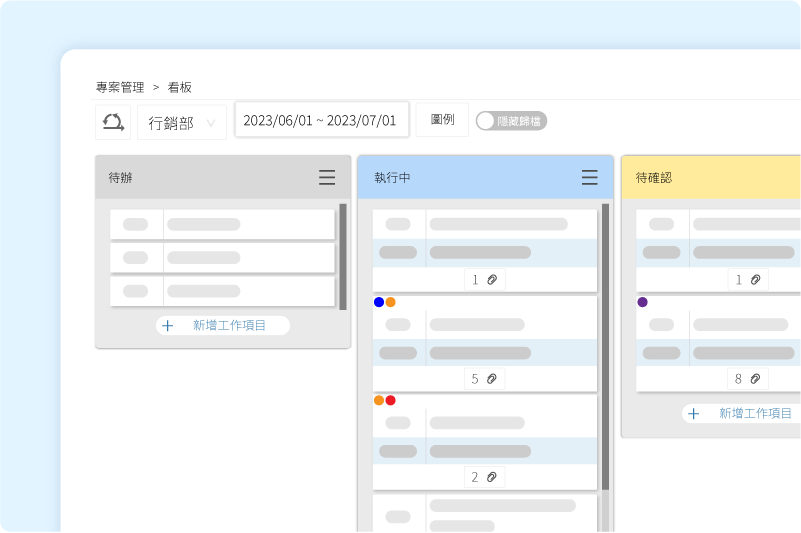 單一看板工作管理